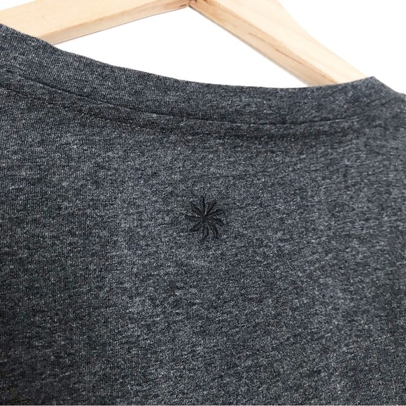 ATHLETA Sunburst Organic Cotton Knit Stretch Dress S - Picture 5 of 9